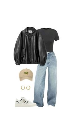 Minimalist Outfit Ideas, 00s Mode, Stile Blair Waldorf, Uni Outfits, Outfit Inspo Casual, Casual Day Outfits, School Looks, Looks Chic, Cute Everyday Outfits