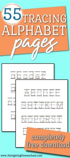 Alphabet Tracing Pages Tracing Alphabet Letters, Pages For Writing, Writing Practice Sheets, Alphabet Practice, Children Learning, Alphabet Tracing, Writing Worksheets, Alphabet Activities