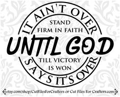 a black and white image with the words unto god in it's center,