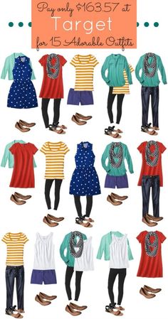 Mix And Match Outfits, Mode Ab 50, Closet Edit, 15 Outfits, Cloth Ideas, Mod Cloth, Match Outfits, Mix Match Outfits, Womens Outfits