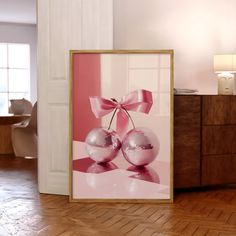 Looking for a Digital File ? The link to the Digital File is below. https://www.etsy.com/listing/1798999843/cherry-disco-ball-wall-art-ribbon Infuse a touch of glamour and fun into your space with this pink disco cherry wall art! Featuring two dazzling disco cherries tied with a chic bow, this artwork combines retro disco vibes with a modern pop art flair, making it the perfect addition to any room. Whether you're looking to liven up a dance studio, music room, bedroom, or living area, this prin Mirrorball Print, Cherry Disco Ball, Disco Ball Wall Art, Disco Cherry, Cherry Disco, Disco Ball Wall, Disco Ball Poster, Girly Poster, Modern Glam Decor