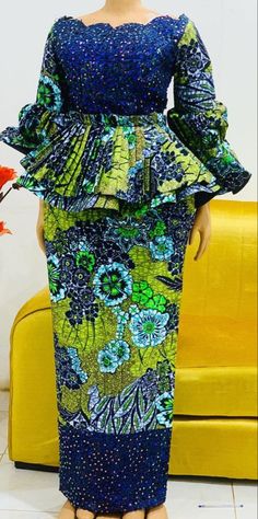 Womens Dresses African Clothing Styles Nigerian Fashion Woman Dresses, Mix And Match Ankara Dresses, African Attire Skirts, Ankara 2 Piece Set, Ankara 2 Piece, African Pants