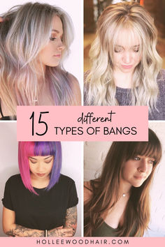 15 Different Types of Bangs