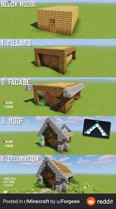 the different types of houses in minecraft