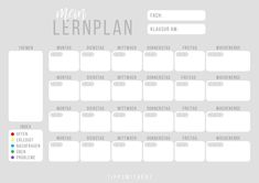 a gray and white planner with the words mean leanplan on it