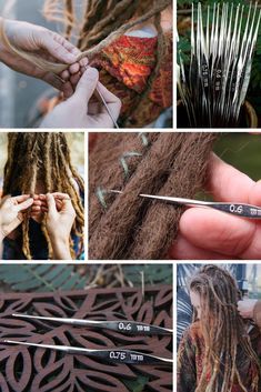 Crocheting Dreadlocks, Dread Care, Dreads Diy, Dreadlock Crochet, Dreadlock Maintenance, Dreads Care, Natural Dreads, Dread Accessories, Crochet Dreadlocks