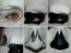 Lady Gaga Skull Makeup, Step By Step Skull Makeup, Skeleton Make Up Tutorial, Skeleton Makeup Tutorial, Halloween Skeleton Makeup, Skull Makeup Tutorial, Skeleton Face, Halloween Make-up Looks, Halloweenský Makeup