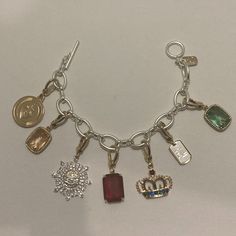 Including 7 Charms. Brand New. Ralph Lauren Bracelet, Ralph Lauren Jewelry, Cute Jewelry, Womens Jewelry Bracelets, Cool Outfits, Jewelry Accessories, Charms, Ralph Lauren, Women Jewelry