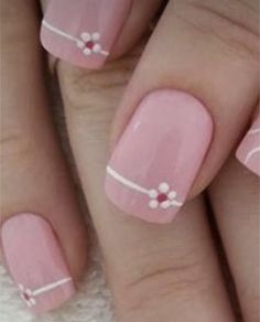 Late February Nails, Fun Spring Nails Design 2023, Spring Fingernail Ideas, Elegant Spring Nail Art, Fun Dip Nails Summer, Gel Nail French Tip, Floral Nail Designs Simple, Fun Spring Nail Art, Pastel Nails With Flowers