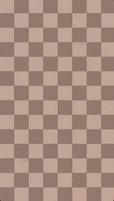 a brown and white checkered pattern is shown