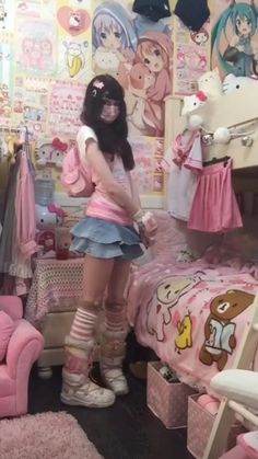 Kawaii Outfit Ideas, Charmmy Kitty, Hello Kitty Clothes, 일본 패션, Deco Rose, Kawaii Core, Gyaru Fashion, Mia 3