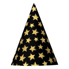 Shiny gold stars (not real foil) create this Party Hat. Other versions and colors available, please check my store. Customize and add your own message to the hat. Blue Birthday Parties, Gold Birthday Party, Star Party, Diy Crafts For Kids Easy, Blue Birthday, Birthday Surprise Party, Princess Birthday Party, Dark Blue Background, Gold Birthday