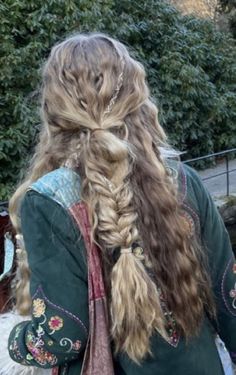 Hippie Hair, Hair Stylies, Hair Reference, Dream Hair, Httyd, Aesthetic Hair, Medium Hair, Pretty Hairstyles, Hair Looks