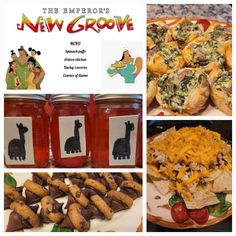 several pictures of different food items and the words new grovee