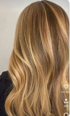 Darker Honey Blonde Hair, Honey Highlights On Ginger Hair, Gold Blonde Hair Honey Balayage, Warm Babylights, Type Of Blonde Hair, Golden Blonde Highlights On Brown Hair, Dark Strawberry Blonde Hair Light Auburn, Golden Honey Highlights, Golden Honey Blonde Balayage