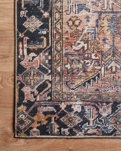 Loloi Rug, Chris Loves Julia X Loloi, Chris Loves Julia, Multi Rug, Rug Direct, Perfect Rug, Black Rug, Vintage Area Rugs