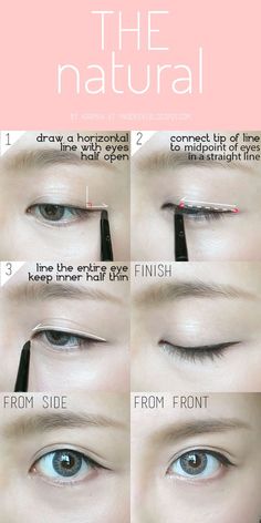 10 Ways To Wear Eyeliner for Everyday Looks | MADOKEKI makeup reviews, tutorials, and beauty Everyday Eyeliner, Bentuk Alis, Natural Eyeliner, Smokey Eyeliner, Nails Yellow