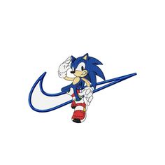 sonic the hedgehog is flying through the air