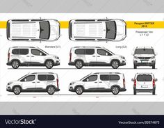 Peugeot RIFTER Passenger Standard L1 and Long L2, Liftgate Rear Door, Black Bampers, 2018-present detailed template for design and pr… | Peugeot, Automoviles, Autos . #Car_Template #Design_Cars #Passenger_Van #Peugeot_Partner Car Template, Design Cars, Passenger Van, Van Wrap, Door Black, Peugeot Partner, Vehicle Wraps, Mini Cars, Car Wrap