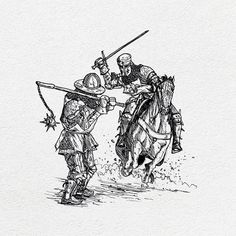 Medieval Fantasy Drawing, Era Medieval, Knights Tattoo, Knights Drawing, Knight Medieval Art, Knight Tattoos, Medieval Drawing, Medieval Knights, Medieval Knight Tattoo