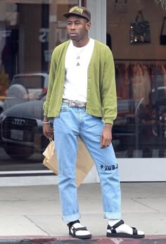 Tyler The Creator Outfit, Tyler The Creator Fashion, Tyler The Creator Outfits, Sup Girl, Golf Fashion, Tyler The Creator, Streetwear Men Outfits, Mode Inspo