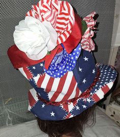 Meltable color and patterns in this A Hat. All hand made. As seen. Size 5-6 Sun City, Trucker Cap, 4th Of July, Caps Hats, Etsy Accessories, Accessories Hats, Accessory Gift, Hand Made