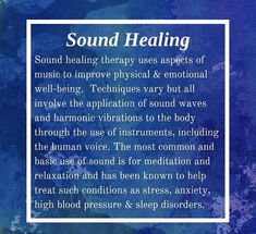 Sound Therapy Quotes, Sound Healing Quotes, Grounding Activities, Sound Baths, Sound Cleansing, Reiki Quotes, Sound Bowls, Sound Frequency, English Knowledge