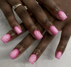 Pink And White Ombre Nails, White Ombre Nails, Pink Ombre Nails, Short Coffin, Nails Only