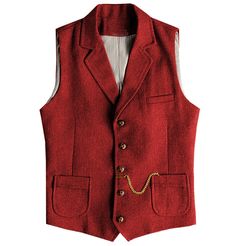 PRICES MAY VARY. Features: Button closure,single breasted 5 buttons,3 real pockets, adjustable back strap. Size: Please read the our size chart information of the product in order to choose your own size,not Amazon size chart. Fabrics: Herringbone tweed pattern, it’s comfortable, simple, and classic.Wool blend vest for casual comfort. Occasions: The vest is easy to match with dress shirt, suit coat, casual pants, etc. Suit for daily wear, business, wedding, outdoor, all occasions and seasons. At Vest Chain, Mens Tweed Suit, Single Breasted Suit, Tweed Waistcoat, Tweed Suit, Tweed Pattern, Herringbone Tweed, Tweed Suits, 3 Piece Suits