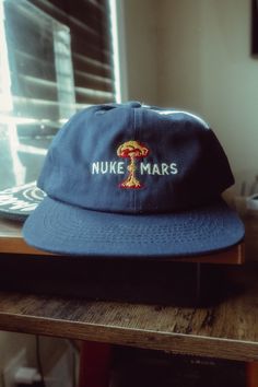 Nuke Mars, not humans Fun fact, did you know the average night temperature during a Martian summer is minus -100 Fo (minus -73 Co) during daytime temperatures can reach up to 70 Fo (20 Co) in the warmest regions. Vintage Flat Bill Hats, Vintage Cap Outfit, Men’s Hats, Hat Fashion Men, Retro Cap, Vintage Baseball Cap, Shop Sticker, Mens Trucker Hat, Flat Bill Hats