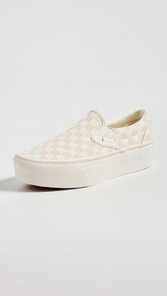 Vans CSO Stackform Sneakers | Shopbop Platform Vans, Checkered Vans, Womens Vans, Check Pattern, Cute Shoes, Shoe Brands, Me Too Shoes, Gq, Vietnam