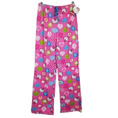 Nwt Small Pink Heart & Flower Pajama, Lounge Pants Made By Sanrio. Measurements Are Taken While Laying Flat And Are Approximate: Waist 24.5" With Little Room Available Length 29.5" Y2k Pajamas, Halloween Pajama Pants, Hello Kitty Heart, Halloween Pjs, Pajama Lounge, Kitty Clothes, Hello Kitty Clothes, Halloween Pajamas, Heart Flowers