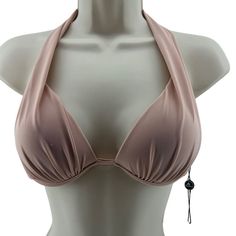 Ree Bees Swimwear Powder Pink Clamshell Bikini Top Tie Womens Size Small -Gorgeous Powder Pink -Underwire -Lined -Tie Halter And Back -Polyamide/Elastane -Small -New Acacia Swimwear Bikinis, Zaful Bikinis, Camo Outfits, Big Baby, Reversible Bikinis, Swim Suit Bottoms, Cheeky Bikinis, Powder Pink