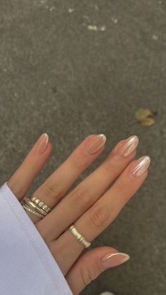 Casual Nails, Pearl Nails, Neutral Nails, Prom Nails, Classy Nails, روتين العناية بالبشرة, Chic Nails