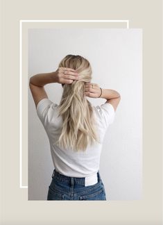 The Easy Updo You Can Do Yourself in Two Minutes Flat - Camille Styles Long Haircut Styles, Work Updo, Casual Updo, Easy Updos For Long Hair, Diy Updo, Updos For Long Hair, Simple Updo, Hair Tuck, Long Haircut