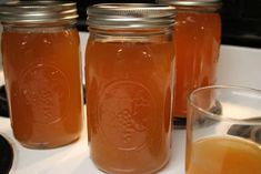 Beef Stock Recipes, Apple Pie Moonshine Recipe, Canning Chicken, Apple Pie Moonshine, Stock Recipes, Moon Shine, Bone Broth Recipe, Homemade Apple Pies