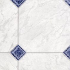 a white and blue tile pattern