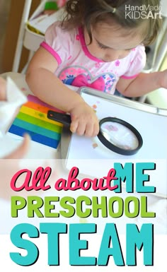 All About Me Preschool Theme, Me Preschool Theme, Pre-k Science, Stem Activities Preschool, Preschool Stem, Preschool Science Activities, All About Me Preschool, All About Me Activities, Science Experiments For Preschoolers