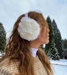 62 Hair ideas in 2022 | hair looks, aesthetic hair, hair styles Disney Women, Vanellope Von Schweetz, Ear Muffs, Have Inspiration, Winter Photo