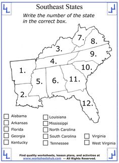 a map with states and numbers for each state in the united states, including capital