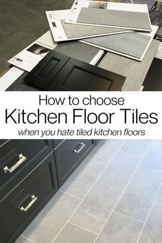 Are you a fan of hardwood floors in the kitchen? Me too. So when I was forced to choose tiles for our kitchen floor, it turned into a serious dilemna. I break down how to choose tiles that you will love for your kitchen renovation, even if you're not a fan of tiled kitchen floors. Kitchen Floor Tiles, Tiled Kitchen, Kitchen Floors, Beautiful Kitchen Designs, Flooring Trends, Attic Bedroom, Kitchen Floor Tile, Built In Cabinets