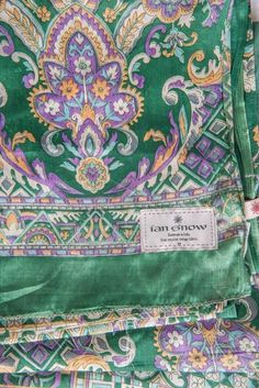 Vintage Silk Saris 5 Metres Long - 05 Blue Silk Saree, Blue Silk, Green And Purple, Silk Saree, Silk Sarees