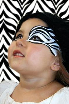 Zebra face: Stamford, CT, USA  Face Painter Funela provides professional and quality Face-painting and Balloon Twisting  entertainment for events such as :    •Birthday Lion Face Paint, Zebra Costume, Cheetah Face, Girl Face Painting, Zebra Painting, Face Painting Easy