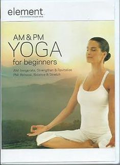 the front cover of an instructional book on yoga for beginners, featuring a woman meditating