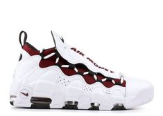 Air More Money 'Mo' Money' - Nike - AJ2998 100 - white/black-university red | Flight Club Futuristic Shoes, Air Force Shoes, Kicks Shoes, Jordan Shoes Retro, Flight Club, Nike Air Shoes, Cute Nike Shoes, Fresh Shoes, Sport Shoes Women