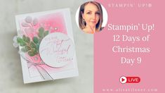 stampin'up 12 days of christmas day 9 with the stampshopped card