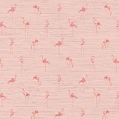 Grasscloth wallpaper Natural Textured Eco-Friendly Non-toxic High-quality  Sustainable Interior Design Bold Custom Tailor-made Retro chic Grandmillennial Maximalism  Traditional Dopamine decorTropical Jungle Coastal Garden Seaside Seashore Waterfront Vacation home styling Retreat Relaxed beach vibes Beach cottage Shoreline Oceanfront flamingo animal bird kid girl nursery pink coral baby Vintage Flamingo Wallpaper, Flamingo Wallpaper Bedroom, Sun Vibes, Flamingo Wallpaper Office, Flamingo Mural Wallpaper, Pink Flamingo Wallpaper, Best Lash Extensions, Flamingo Wallpaper, Breeze Blocks