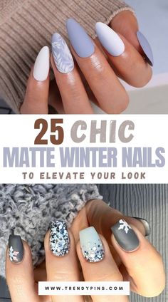 Stay polished this season with 25 chic matte winter nail ideas that bring elegance and style! These matte designs add a refined touch to any winter outfit, making them perfect for every occasion. Looking for a winter refresh? Check out all the trendy ideas now! Winter Nail, Outfit Making, Winter Outfit, Winter Nails, Nail Ideas, Winter Outfits, Nails