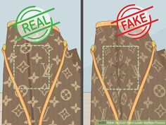 Louis Vuitton Real Vs Fake Lv Handbags, Fake Louis Vuitton Bag, Clean Leather Purse, Louis Vuitton On The Go, Louis Vuitton Purses, Fashion Mark