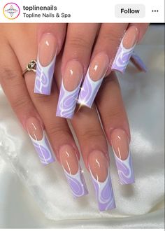 Grad Nails, Future Nails, Designer Nails, 2024 Nails, Acrylic Nail Set, Nail Room, French Tip Acrylic Nails, Unique Acrylic Nails